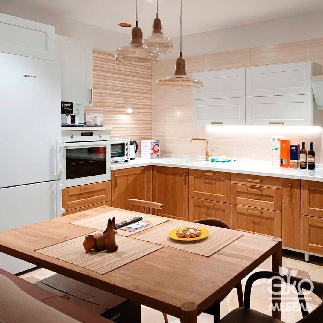 Кухня из массива дерева от Экомебель